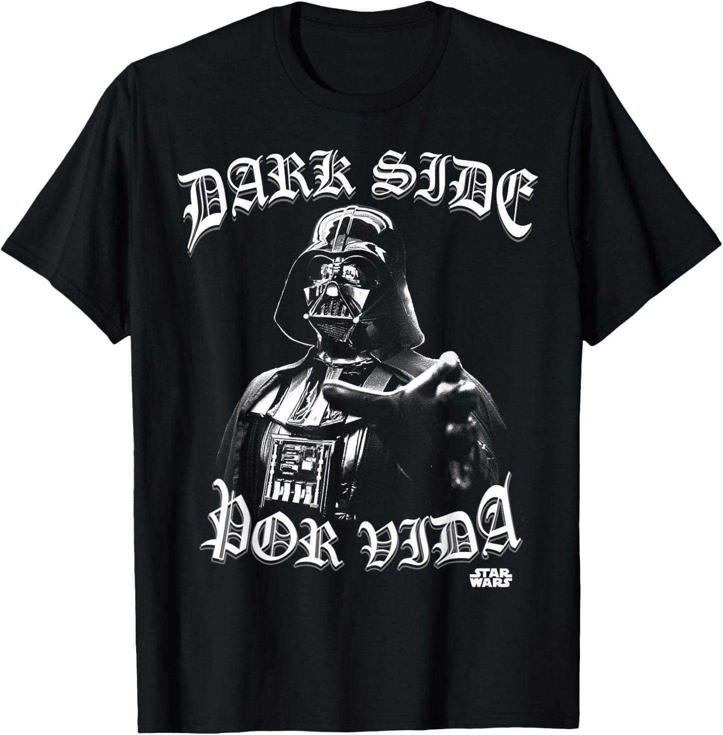 Darth Vader Dark Side Por Vida Graphic - Adult & Kids T-Shirts, Sweatshirts & Hoodies apparel design preview 1