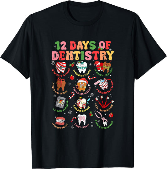 12 Days Dentistry Dental Tooth Dentist Tank Top Modern Merch