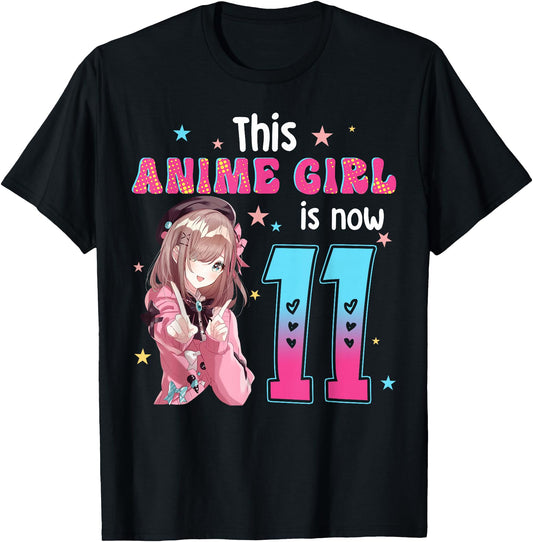 11 Years Old Kawaii Gifts Anime 11Th Sweatshirt Exclusive Design