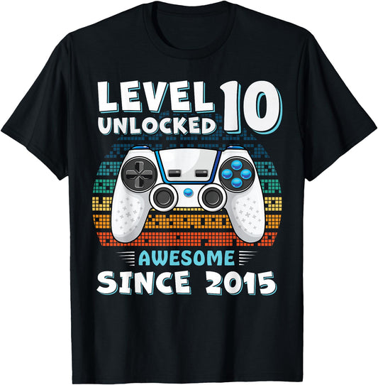 10 Year Old Bday Decorations Son 10Yr 2015 10Th Tee Trendy Fashion