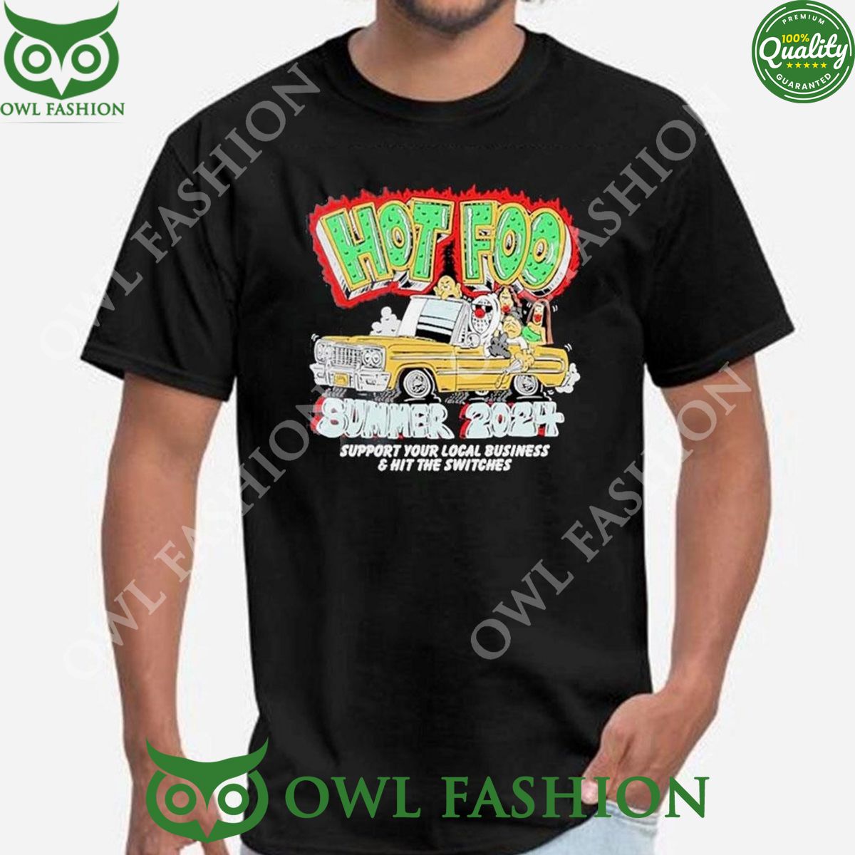 Summer 2024 Foosgonewild Hot Foo - Adult & Kids T-Shirts, Sweatshirts & Hoodies apparel design preview 1