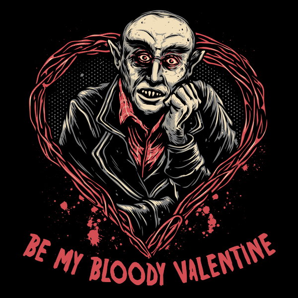 Be My Bloody Valentine - Adult & Kids T-Shirts, Sweatshirts & Hoodies apparel design preview 1