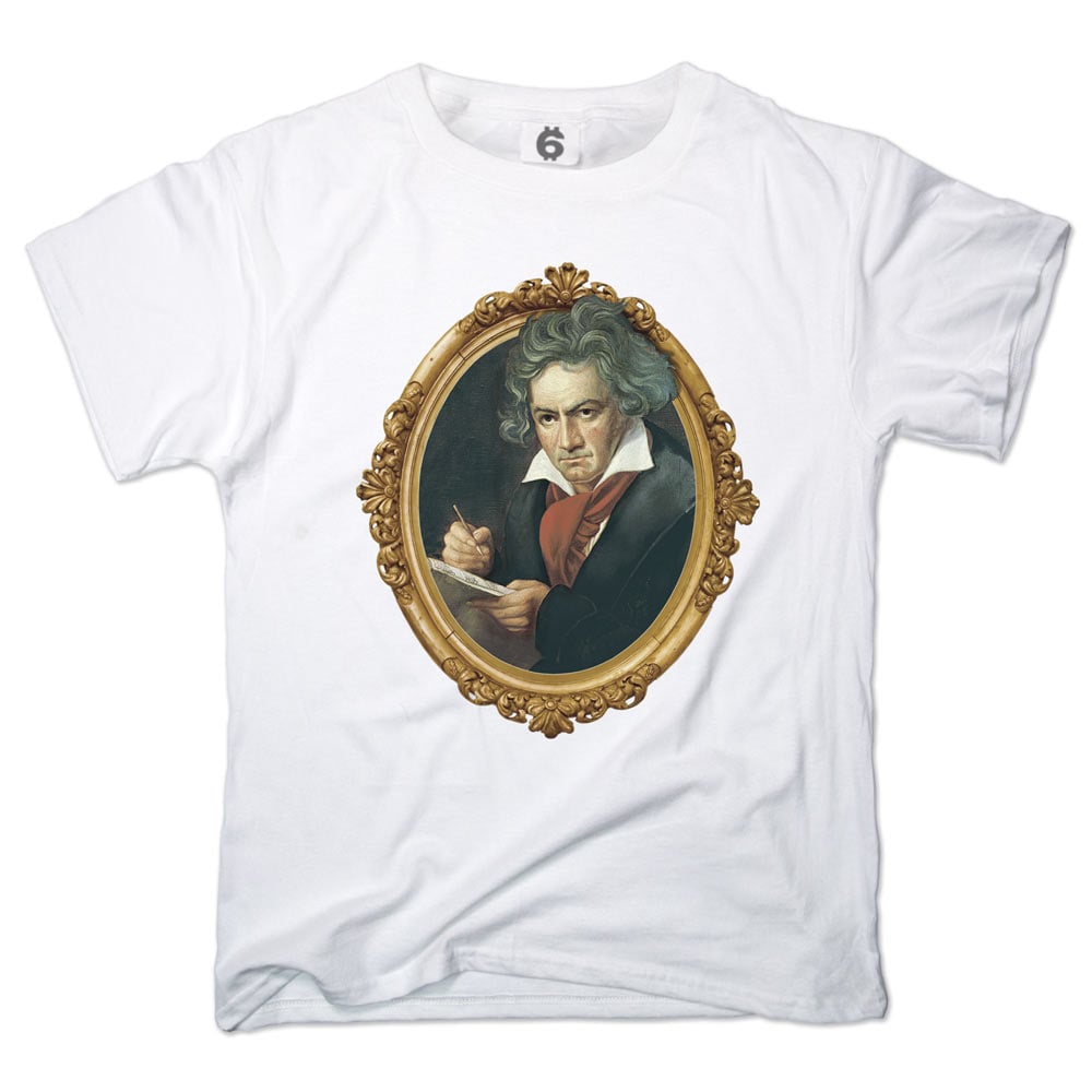 Beethoven Framed Full Color - Adult & Kids T-Shirts, Sweatshirts & Hoodies apparel design preview 1