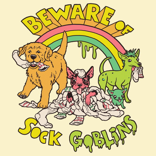 Beware Of Sock Goblins - Adult & Kids T-Shirts, Sweatshirts & Hoodies apparel design preview 1