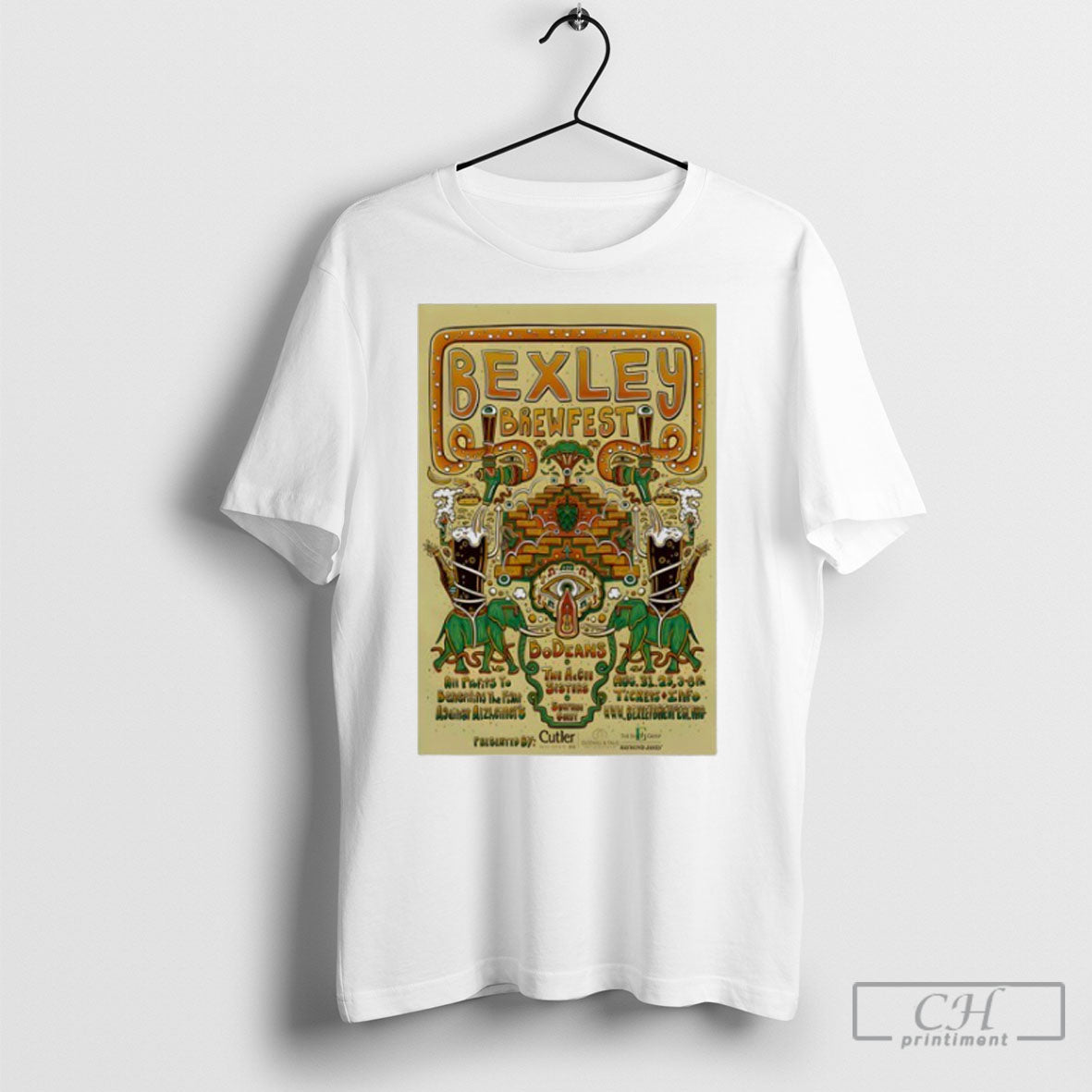 Bexley Brewfest At Main Street On Aug 31 2025 Poster - Adult & Kids T-Shirts, Sweatshirts & Hoodies apparel design preview 1
