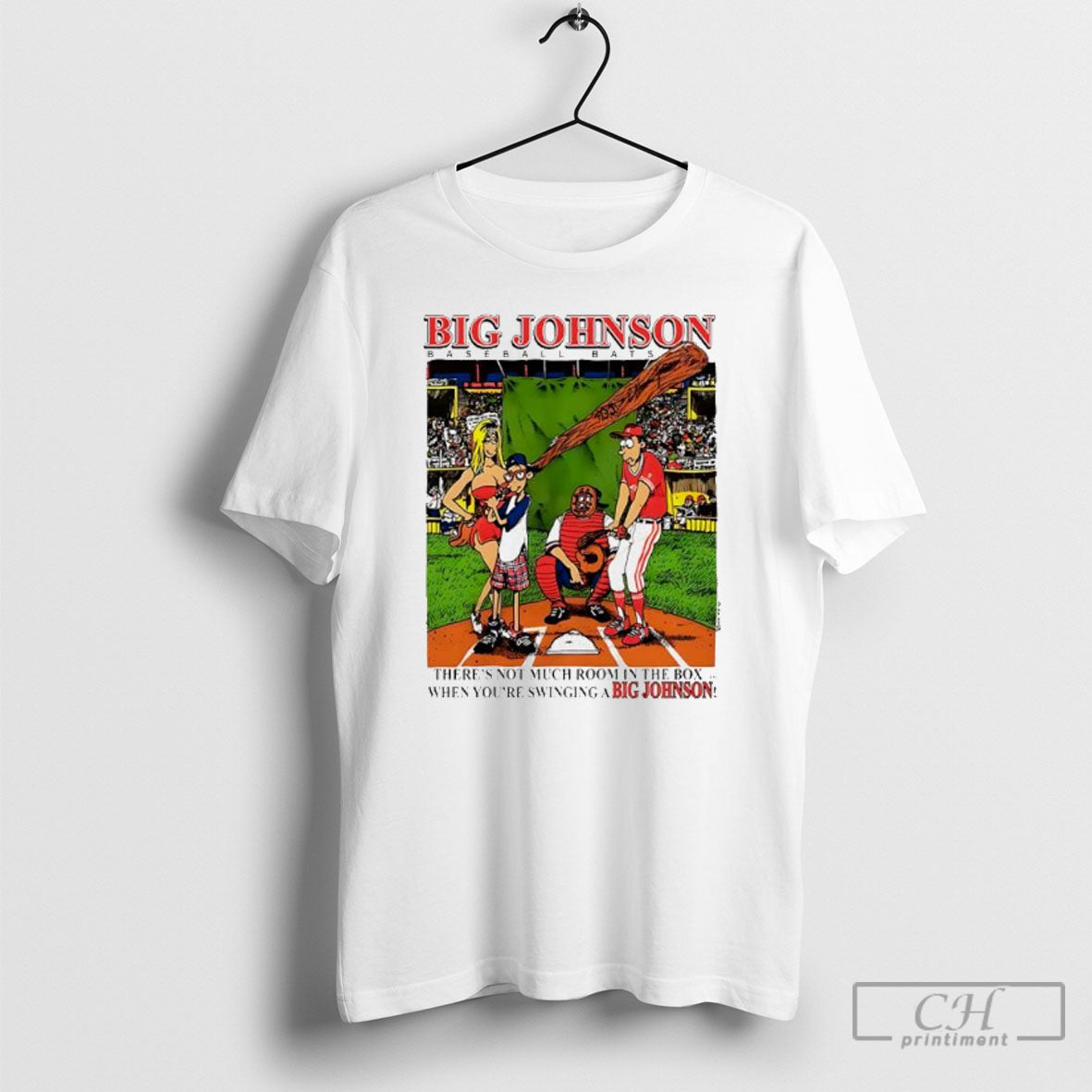 Big Johnson Theres Not Much Room In The Box - Adult & Kids T-Shirts, Sweatshirts & Hoodies apparel design preview 1