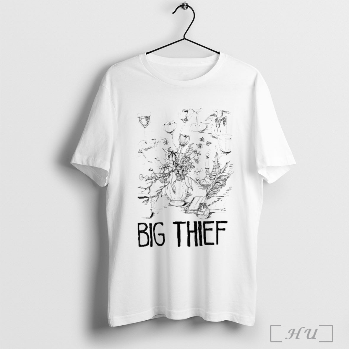 Bigthief Flowers Candles - Adult & Kids T-Shirts, Sweatshirts & Hoodies apparel design preview 1