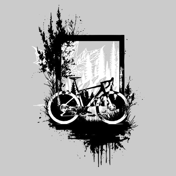 Bikenride Cycling As An Art - Adult & Kids T-Shirts, Sweatshirts & Hoodies apparel design preview 1