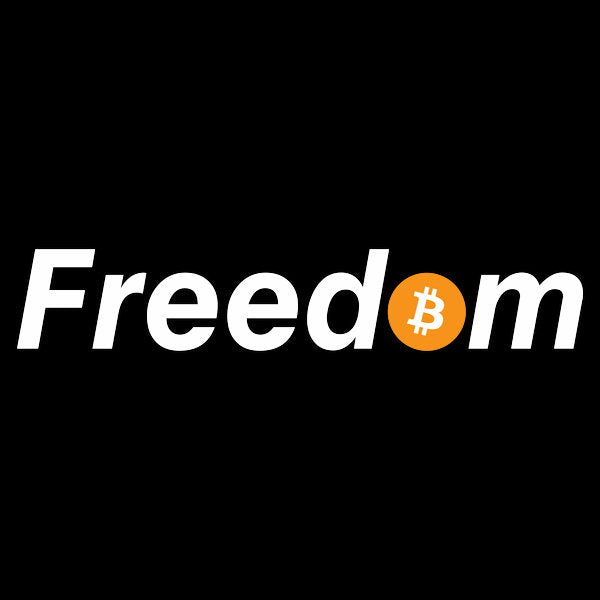 Bitcoin Freedom - Adult & Kids T-Shirts, Sweatshirts & Hoodies apparel design preview 1