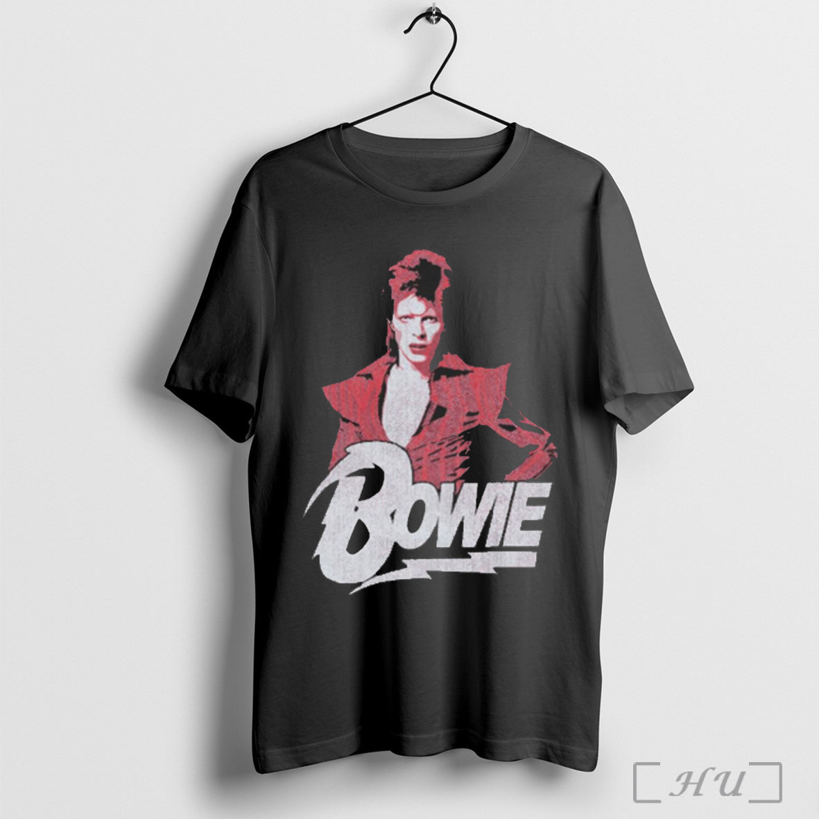 Black Heather Ziggy Stardust David Bowie - Adult & Kids T-Shirts, Sweatshirts & Hoodies apparel design preview 1