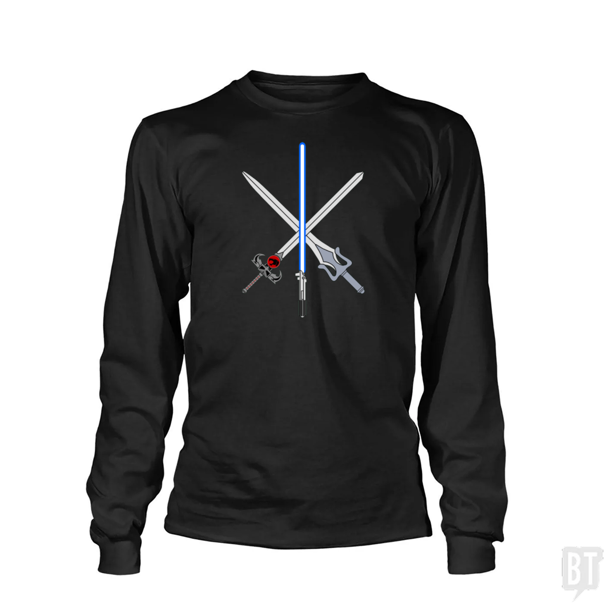 Choose Your Sword - Adult & Kids T-Shirts, Sweatshirts & Hoodies apparel design preview 1