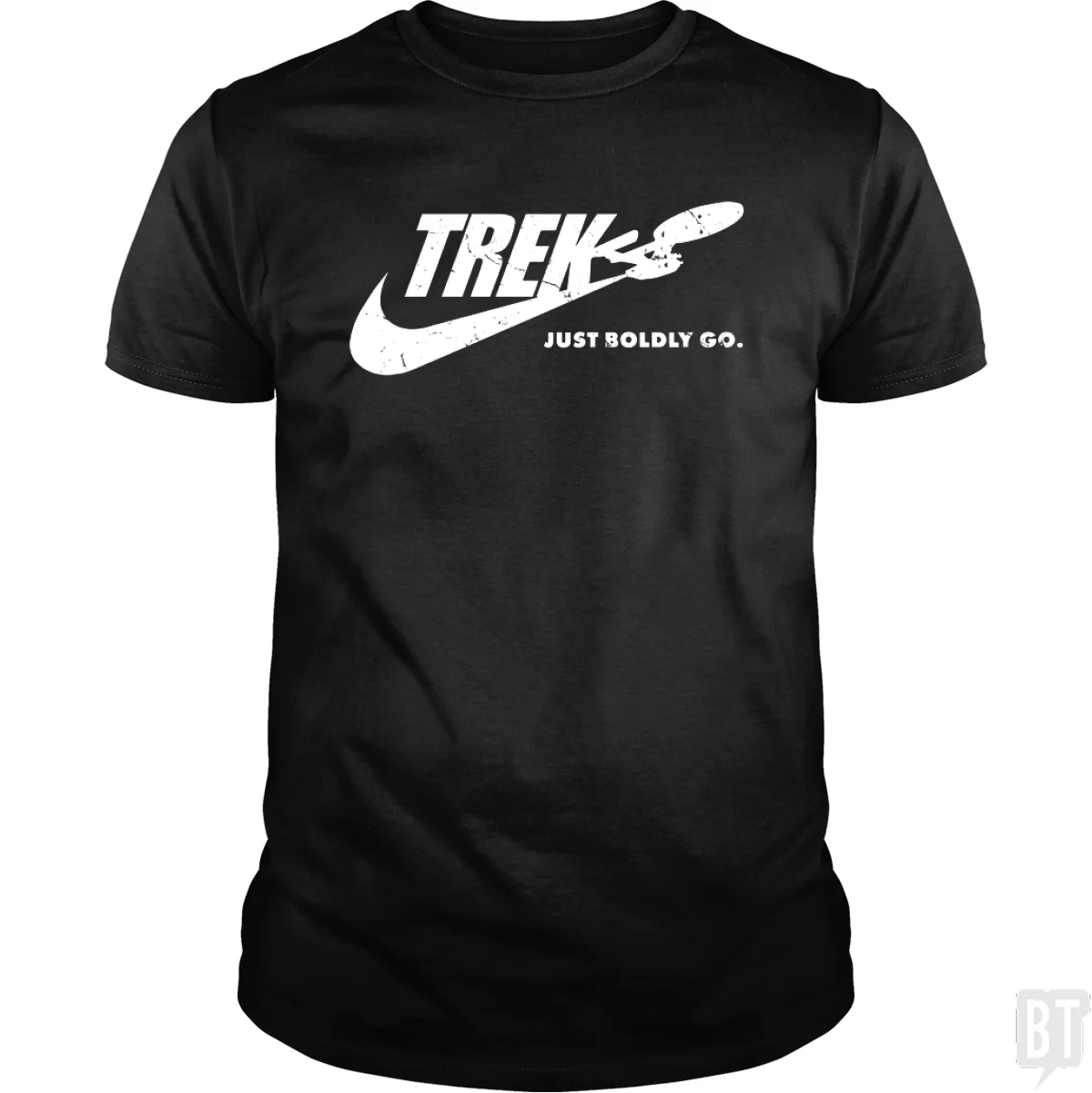 Trek Boldly - Adult & Kids T-Shirts, Sweatshirts & Hoodies apparel design preview 1