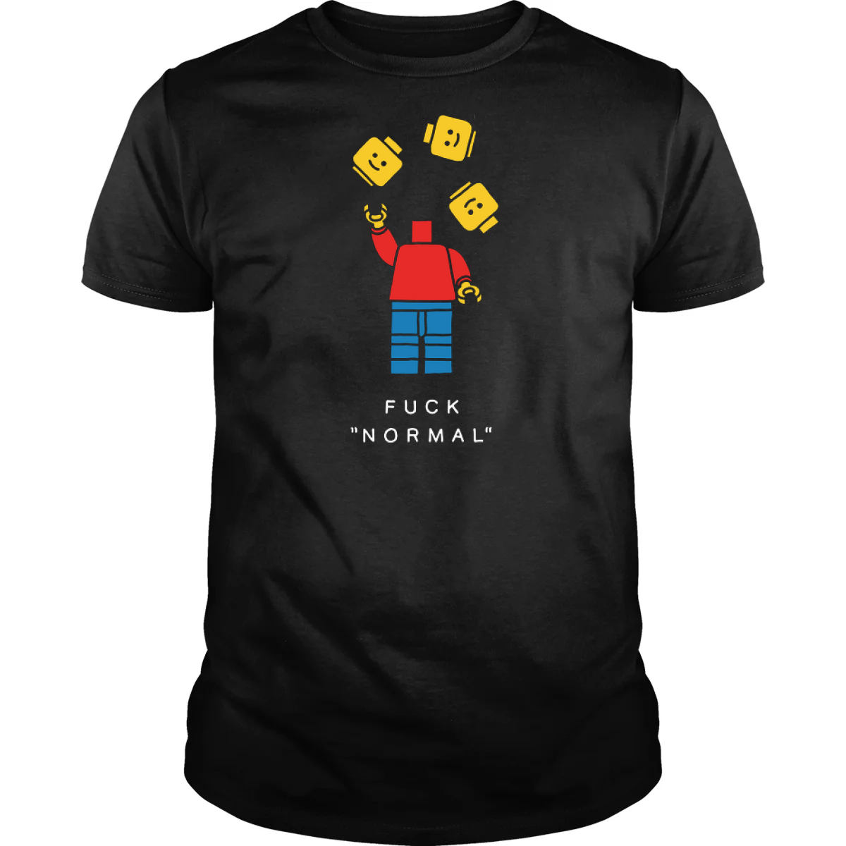 F_ck Normal - Adult & Kids T-Shirts, Sweatshirts & Hoodies apparel design preview 1