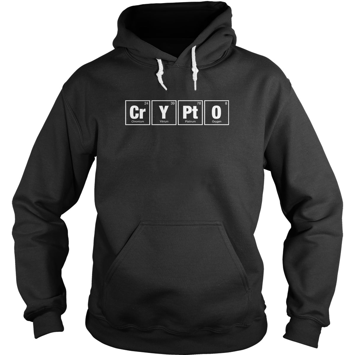 Crypto Periodic Table - Adult & Kids T-Shirts, Sweatshirts & Hoodies apparel design preview 1