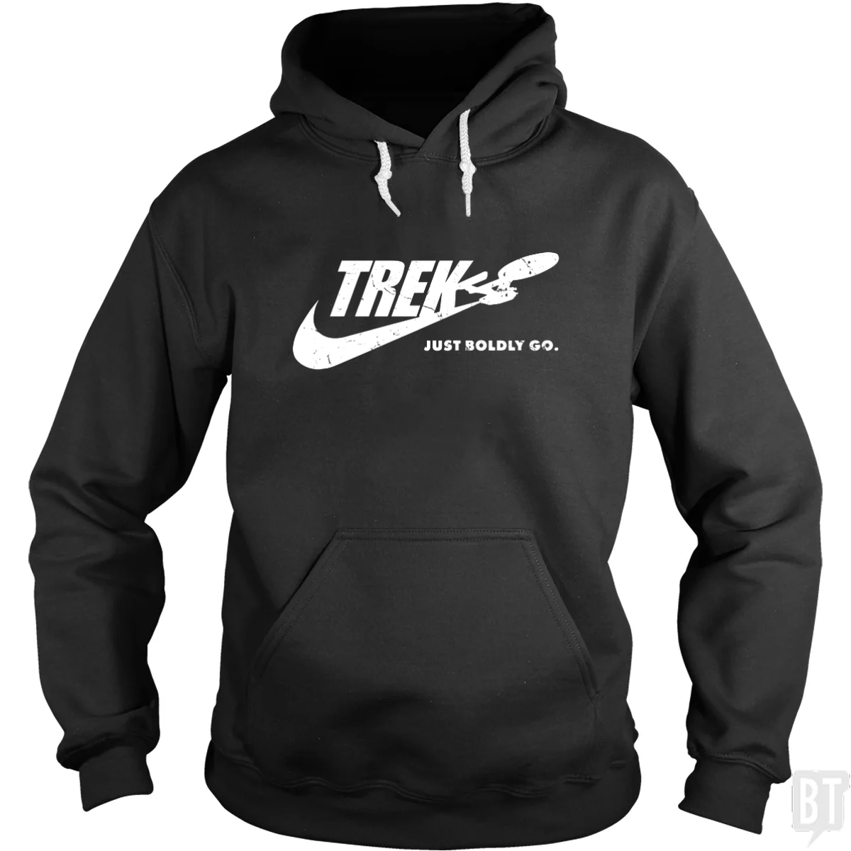 Trek Boldly - Adult & Kids T-Shirts, Sweatshirts & Hoodies apparel design preview 1