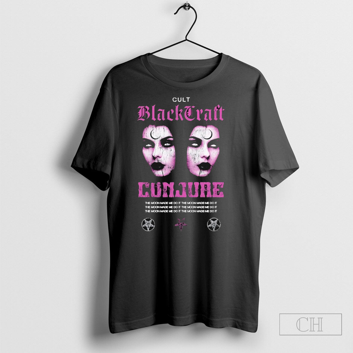 Blackcraft Cult Conjure The Moon Made Me Do It - Adult & Kids T-Shirts, Sweatshirts & Hoodies apparel design preview 1