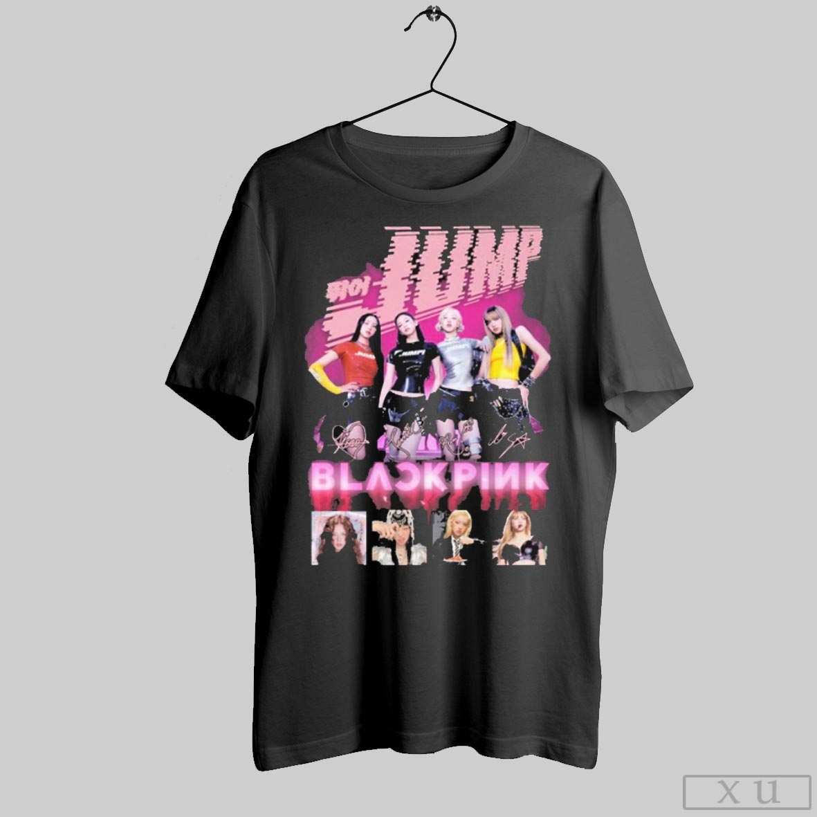 Blackpink Jump Signatures - Adult & Kids T-Shirts, Sweatshirts & Hoodies apparel design preview 1