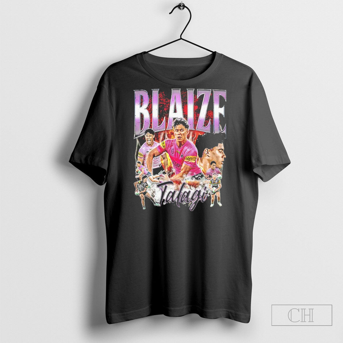 Blaize Talagi Penrith Panthers Nrl Graphic - Adult & Kids T-Shirts, Sweatshirts & Hoodies apparel design preview 1