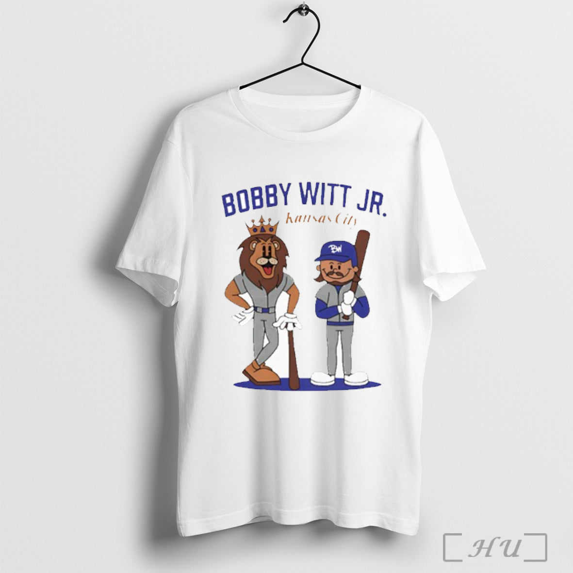 Bobby Witt Jr Summer Cartoon - Adult & Kids T-Shirts, Sweatshirts & Hoodies apparel design preview 1