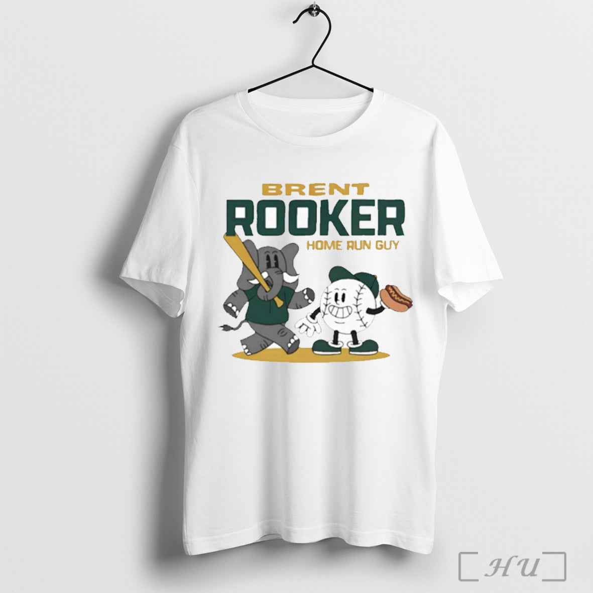Brent Rooker Summer Cartoon - Adult & Kids T-Shirts, Sweatshirts & Hoodies apparel design preview 1