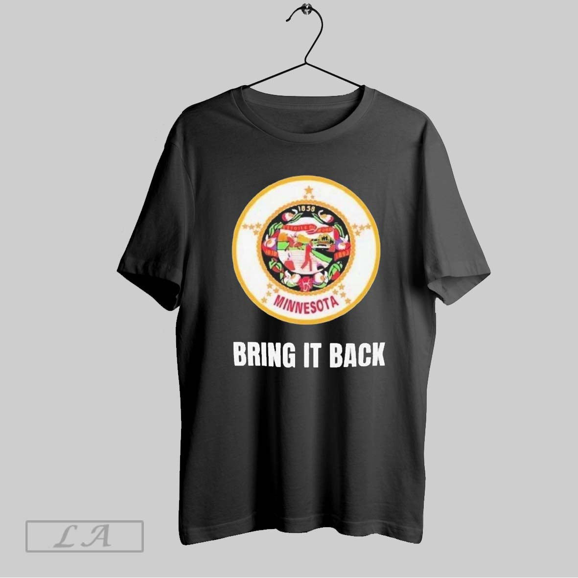 Bring It Back Minnesota State 1858 - Adult & Kids T-Shirts, Sweatshirts & Hoodies apparel design preview 1