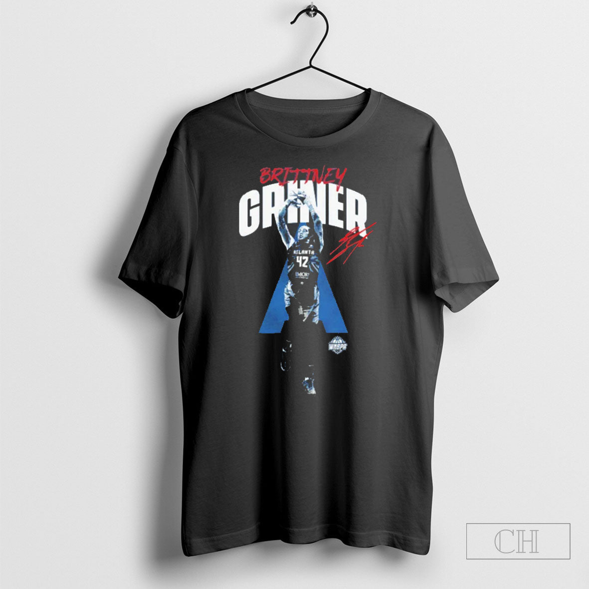 Brittney Griner Atlanta Dream Wnba Graphic - Adult & Kids T-Shirts, Sweatshirts & Hoodies apparel design preview 1