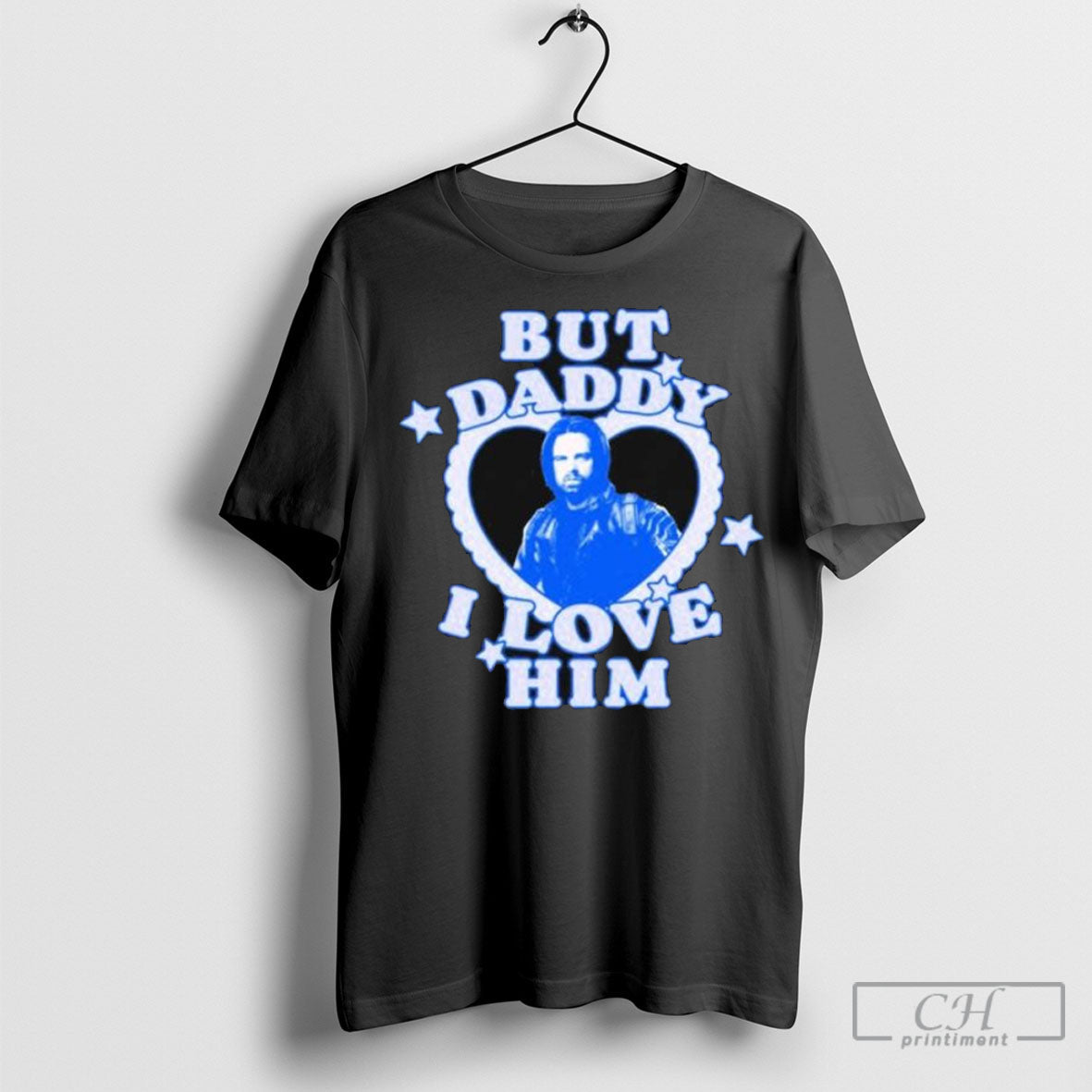 But Daddy I Love Him Bucky Barnes - Adult & Kids T-Shirts, Sweatshirts & Hoodies apparel design preview 1