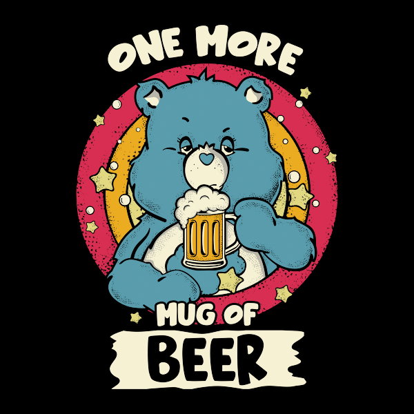 Care Beer 2 - Adult & Kids T-Shirts, Sweatshirts & Hoodies apparel design preview 1
