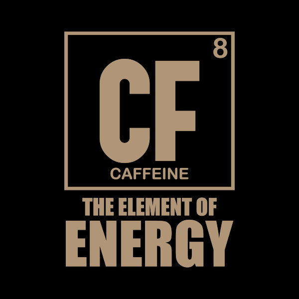 Caffeine The Element Of Energy - Adult & Kids T-Shirts, Sweatshirts & Hoodies apparel design preview 1