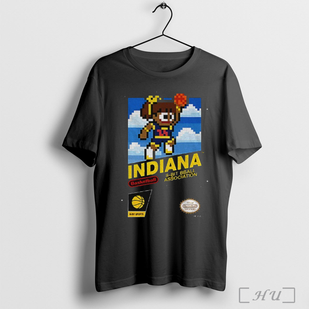 Caitlin Clark Indiana Fever 8 Bit Basketball - Adult & Kids T-Shirts, Sweatshirts & Hoodies apparel design preview 1