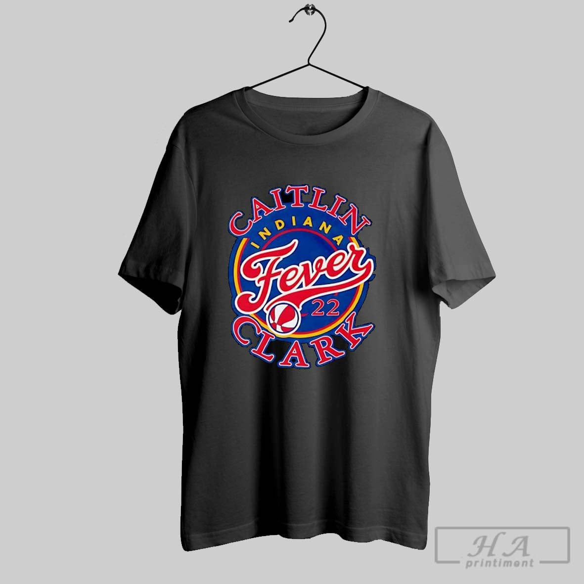 Caitlin Fever 22 Basketball Personalized Logo Indiana - Adult & Kids T-Shirts, Sweatshirts & Hoodies apparel design preview 1