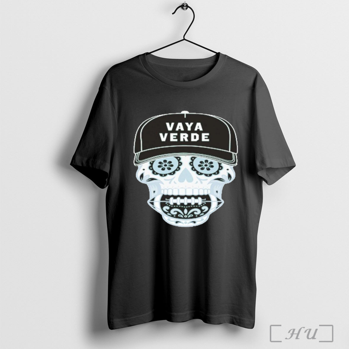 Calavera Cap Vaya Verde - Adult & Kids T-Shirts, Sweatshirts & Hoodies apparel design preview 1