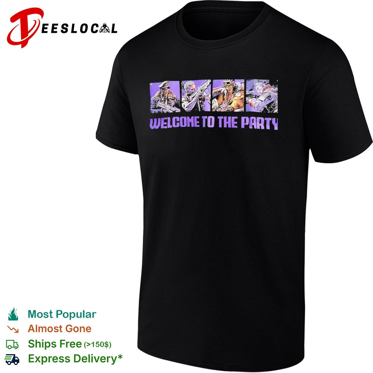 Call of Duty Zombies Welcome to the Party - Adult & Kids T-Shirts, Sweatshirts & Hoodies apparel design preview 1