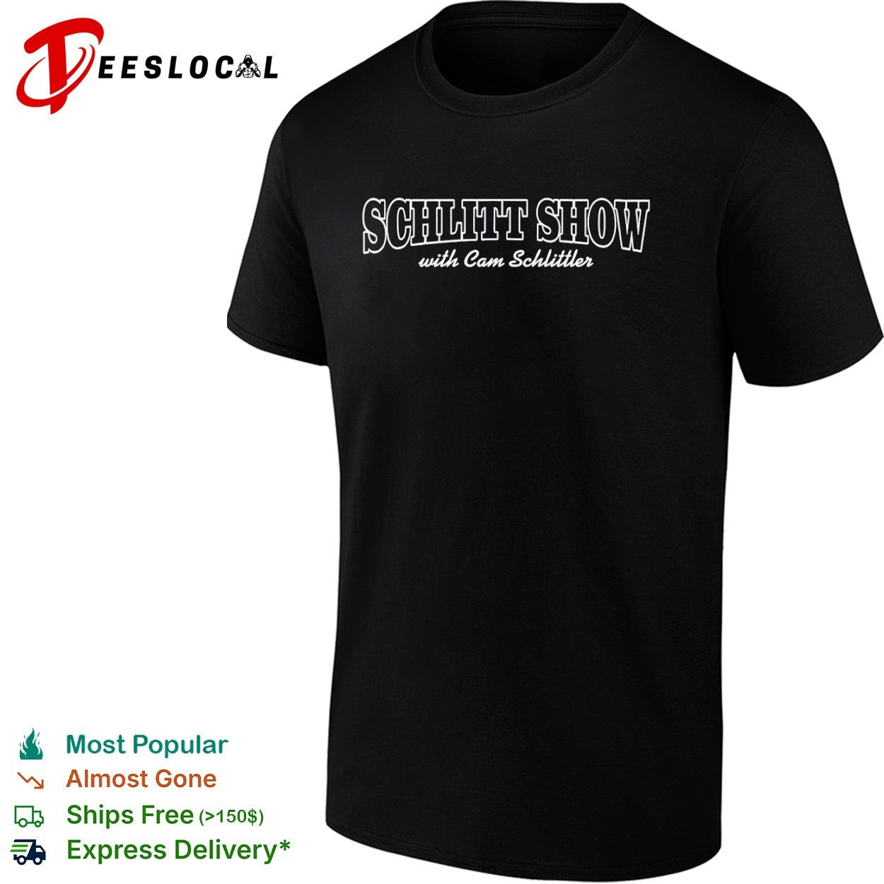 Cam Schlittler Schlitt Show baseball podcast - Adult & Kids T-Shirts, Sweatshirts & Hoodies apparel design preview 1