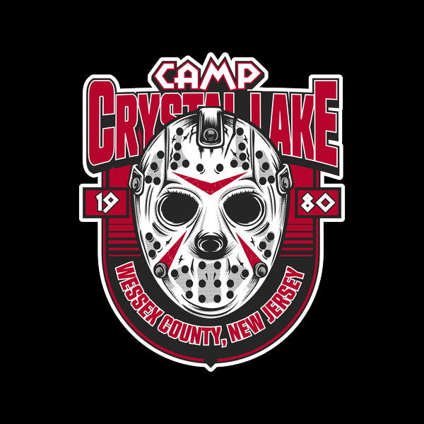 Camp Crystal Lake 80 - Adult & Kids T-Shirts, Sweatshirts & Hoodies apparel design preview 1