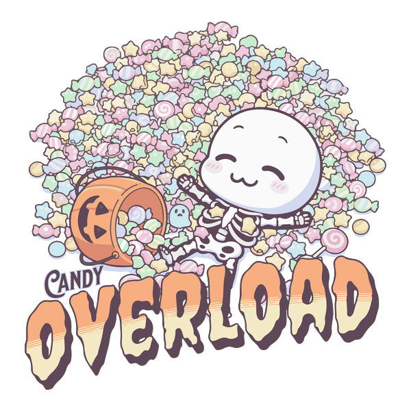 Candy Overload - Adult & Kids T-Shirts, Sweatshirts & Hoodies apparel design preview 1