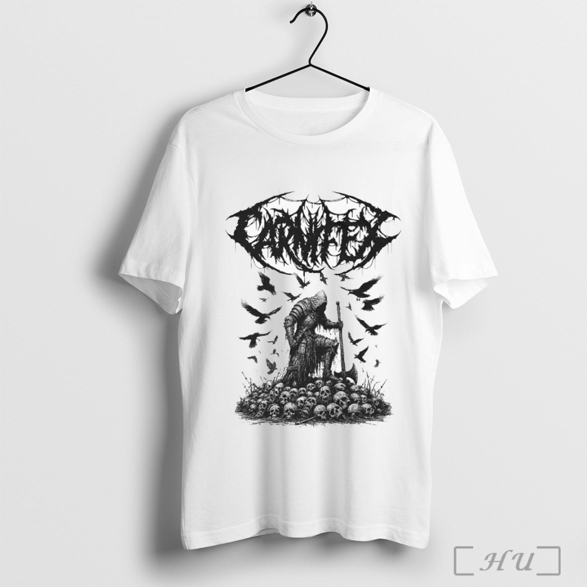 Carnifex Crow Knight - Adult & Kids T-Shirts, Sweatshirts & Hoodies apparel design preview 1