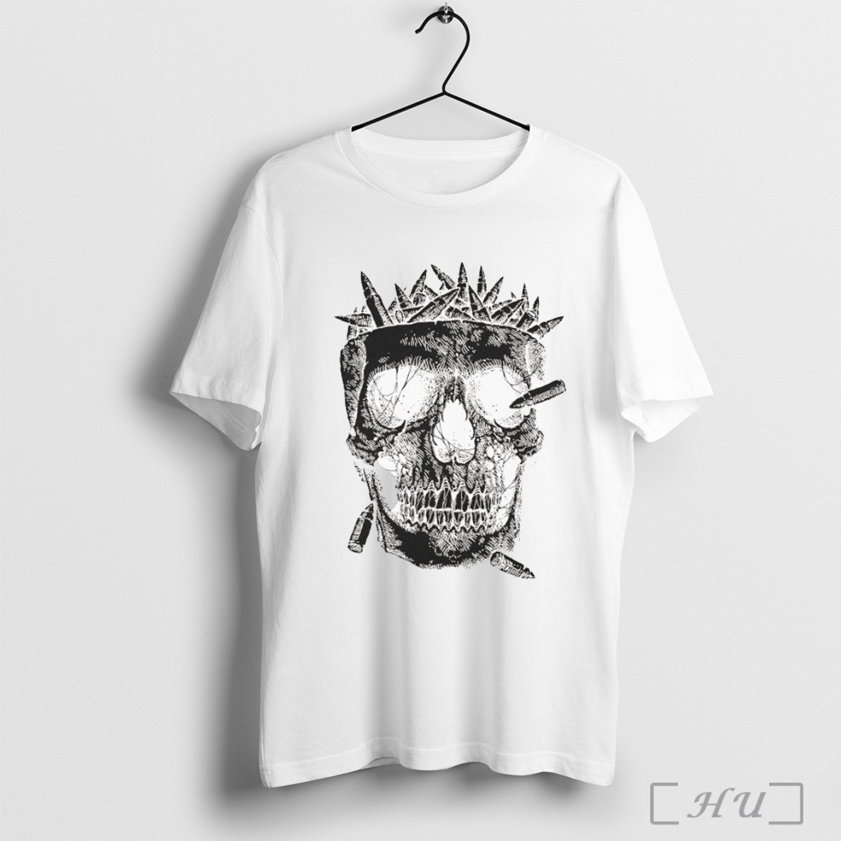 Carnifex Skull Bullet Coyote - Adult & Kids T-Shirts, Sweatshirts & Hoodies apparel design preview 1