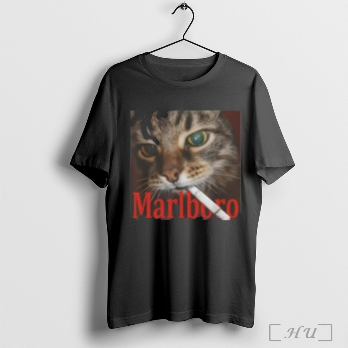 Cat Smoke Marlboro - Adult & Kids T-Shirts, Sweatshirts & Hoodies apparel design preview 1