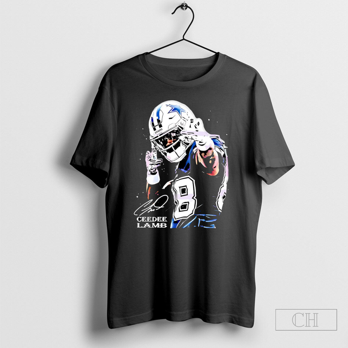 Ceedee Lamb Dallas Cowboys Rookie Wide Receiver - Adult & Kids T-Shirts, Sweatshirts & Hoodies apparel design preview 1