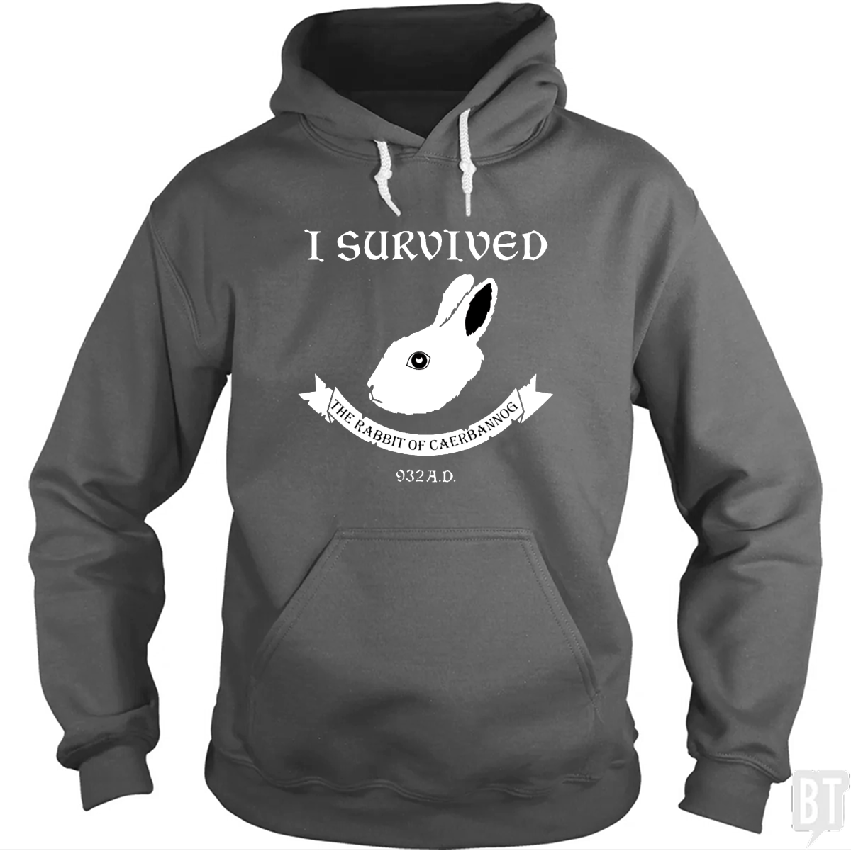 I Survived the Rabbit! - Adult & Kids T-Shirts, Sweatshirts & Hoodies apparel design preview 1