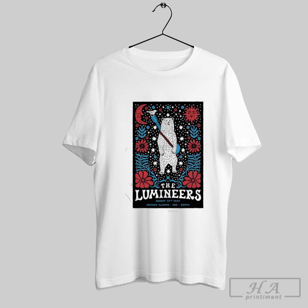 Chicago Il August 30 2025 The Lumineers Tour Soldier - Adult & Kids T-Shirts, Sweatshirts & Hoodies apparel design preview 1