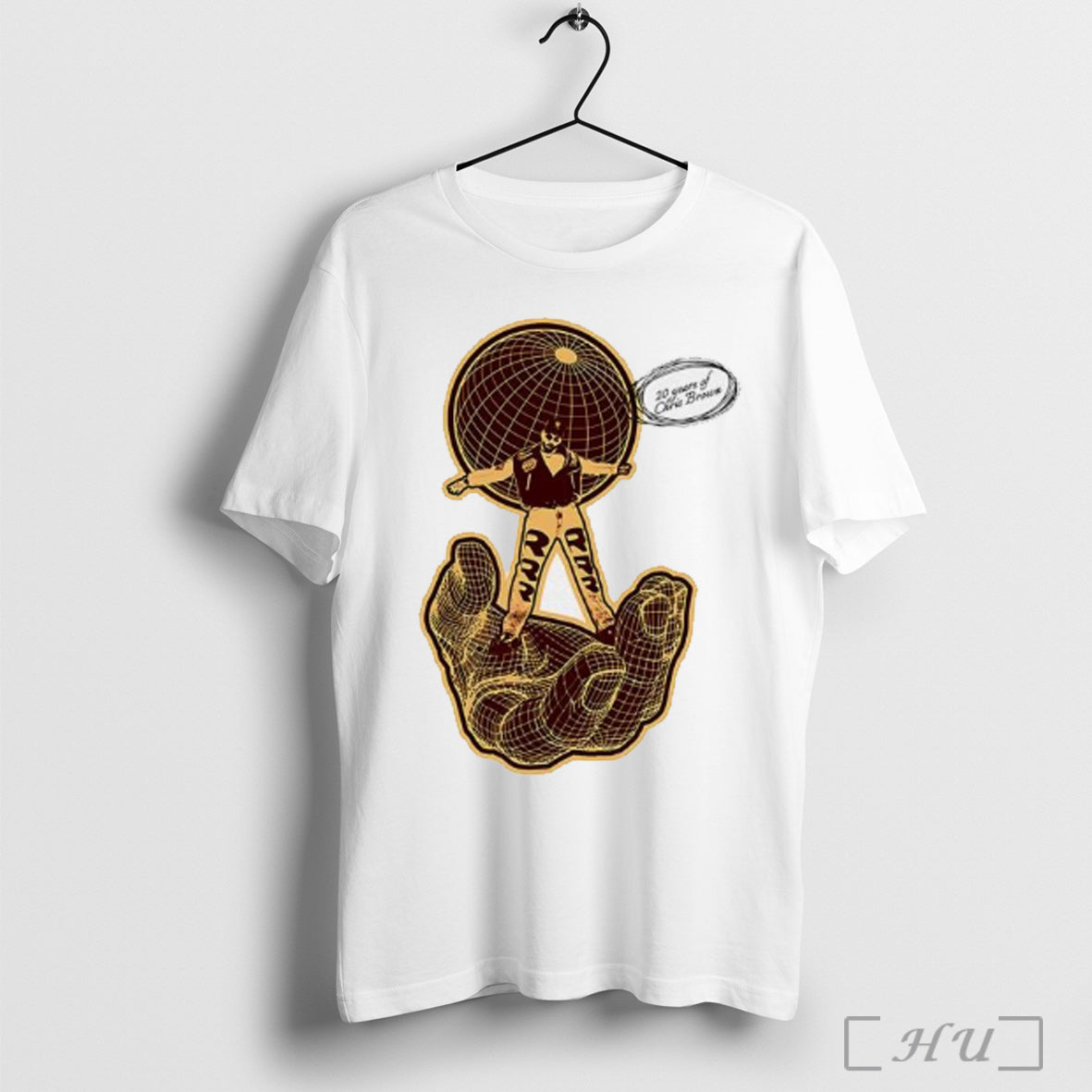 Chris Brown 20 Years Of - Adult & Kids T-Shirts, Sweatshirts & Hoodies apparel design preview 1