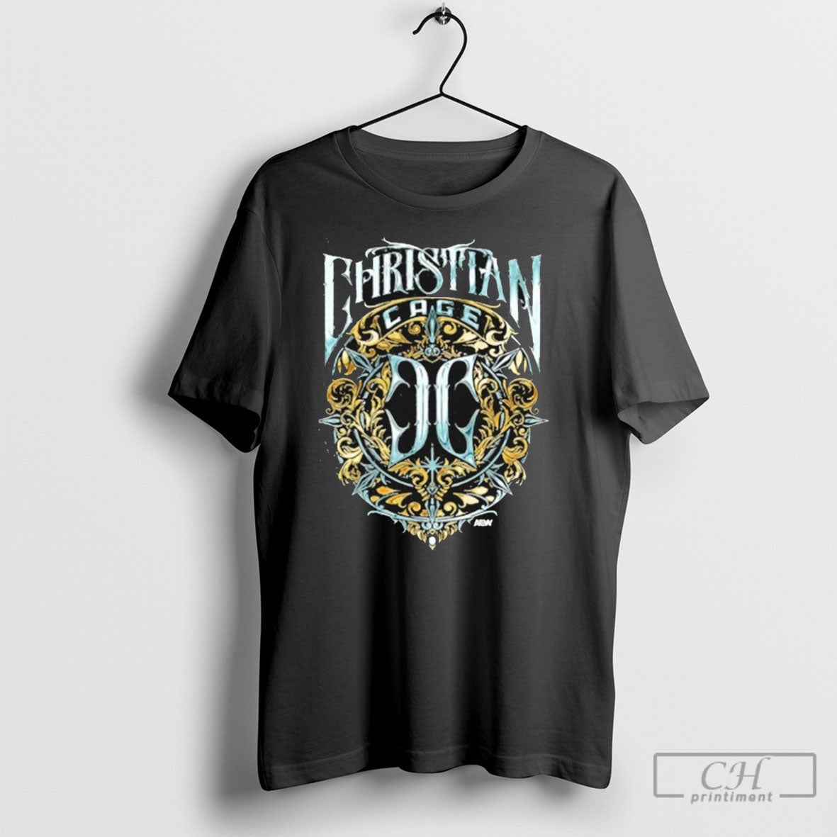 Christian Cage Virtue Aew - Adult & Kids T-Shirts, Sweatshirts & Hoodies apparel design preview 1