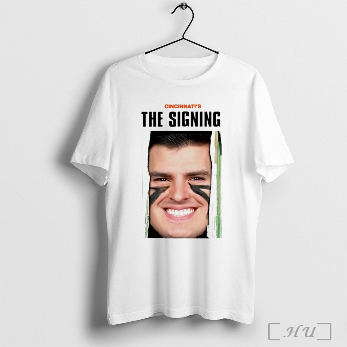 Cincinnatis The Signing Who Dey - Adult & Kids T-Shirts, Sweatshirts & Hoodies apparel design preview 1