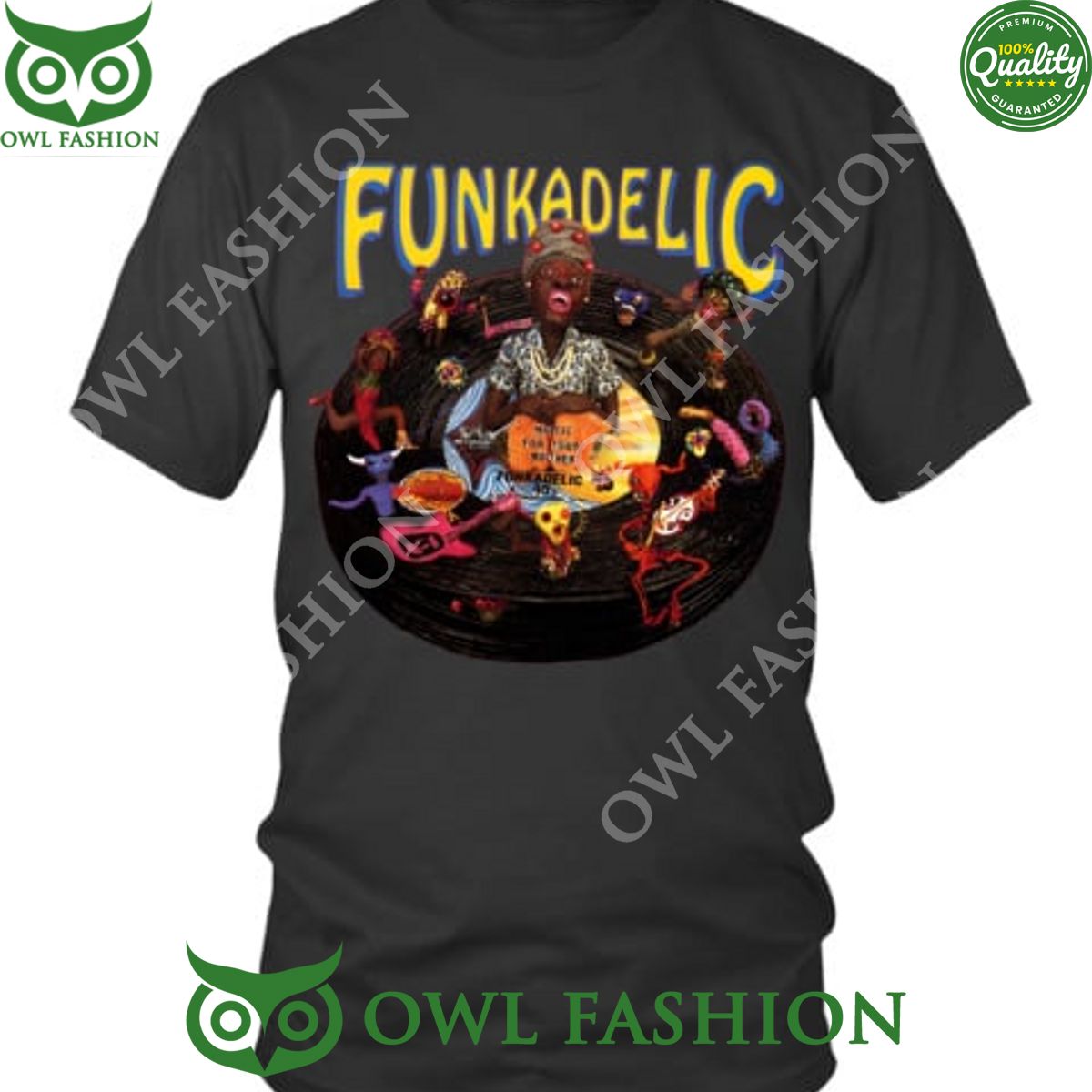 Funkadelic FNF music artist - Adult & Kids T-Shirts, Sweatshirts & Hoodies apparel design preview 1