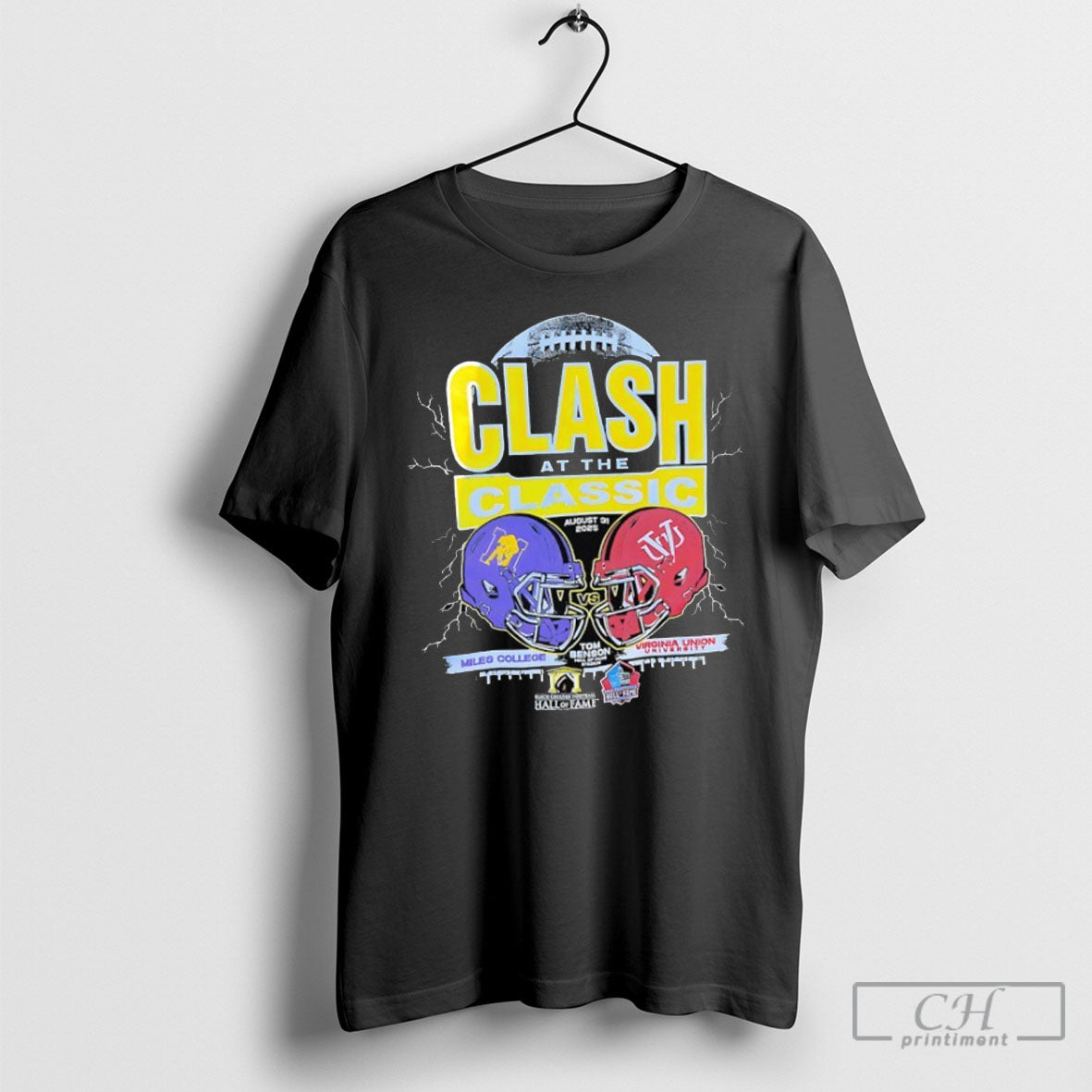 Clash At The Classic Miles College Vs Virginia Union - Adult & Kids T-Shirts, Sweatshirts & Hoodies apparel design preview 1