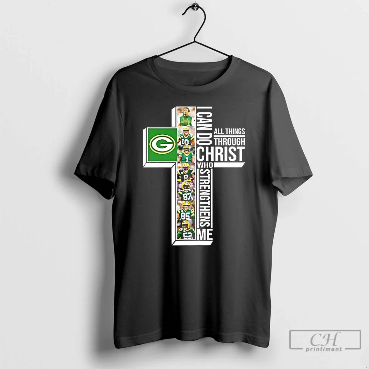 Classic 2025 Green Bay Packers I Can Do All Things - Adult & Kids T-Shirts, Sweatshirts & Hoodies apparel design preview 1