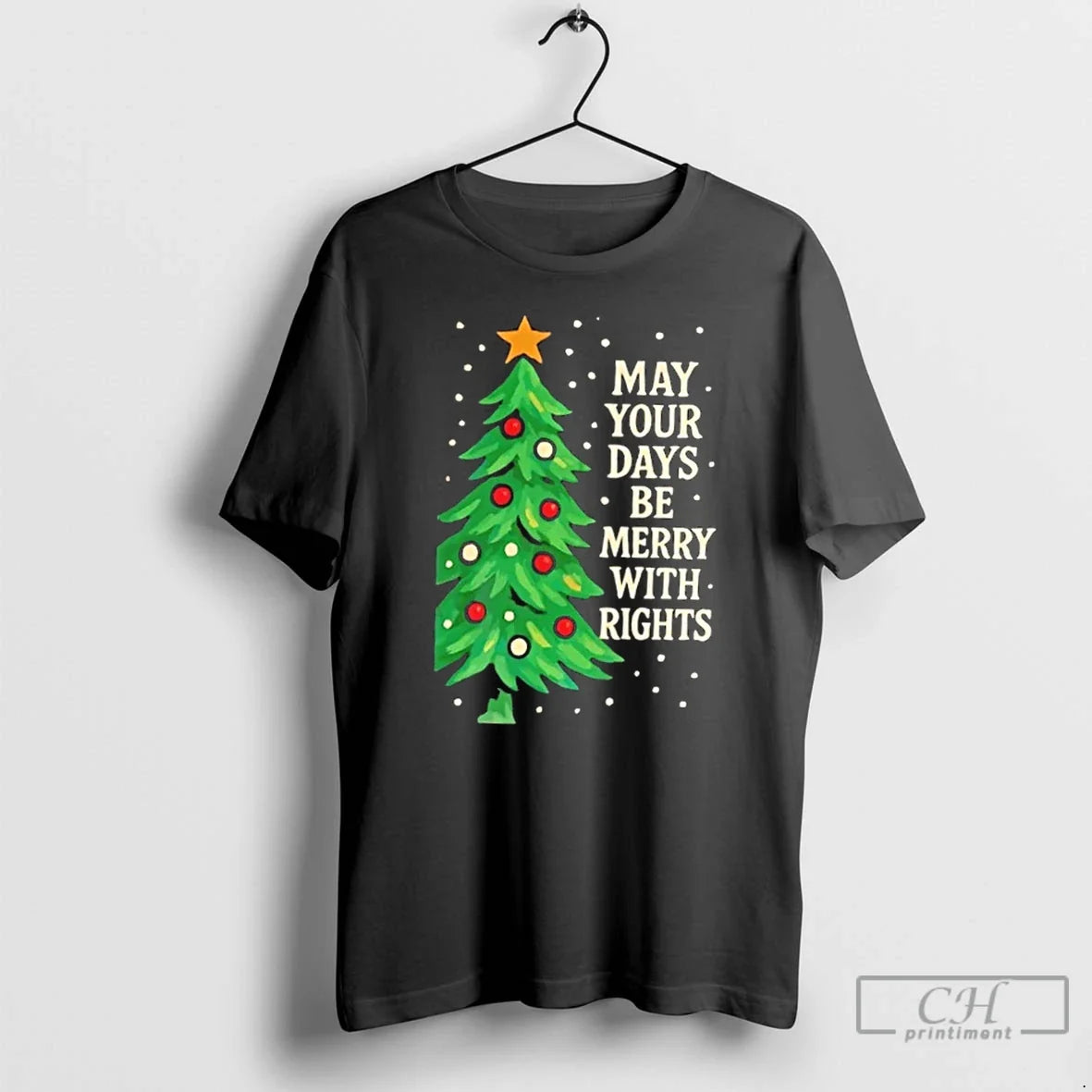 Classic 2025 May Your Days Be Merry With Rights - Adult & Kids T-Shirts, Sweatshirts & Hoodies apparel design preview 1