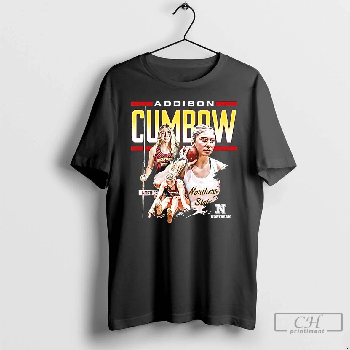 Classic Addison Cumbow Nsu Womens Track Field Player - Adult & Kids T-Shirts, Sweatshirts & Hoodies apparel design preview 1